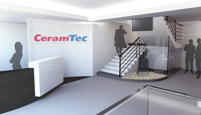 Ceram Tec interiér