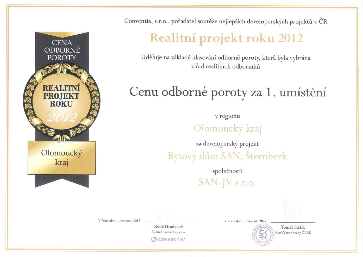 Bytový dům, Šternberk